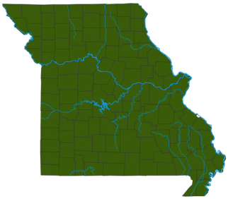 image of Wood Duck distribution map